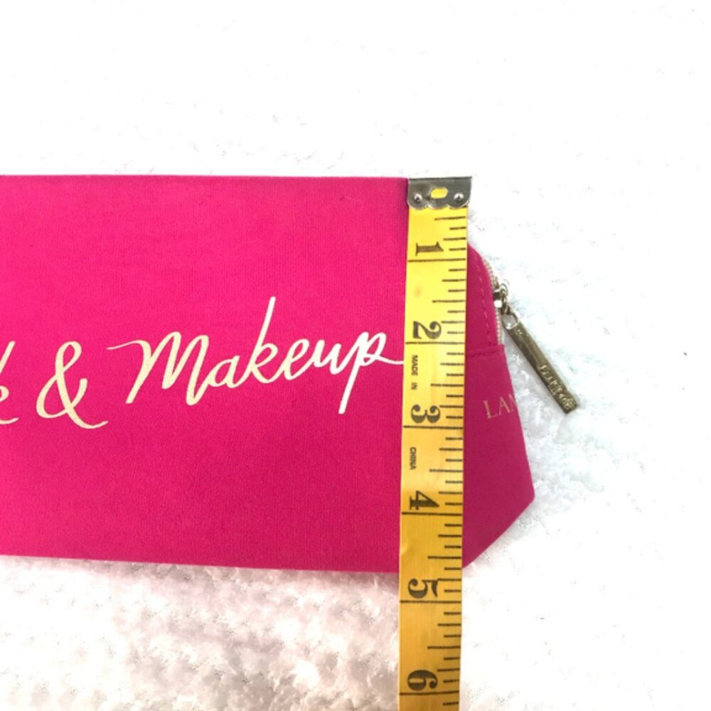 NWT Lancome 'Wink & Makeup' Makeup Travel Bag Case Pouch - Picture 7 of 7